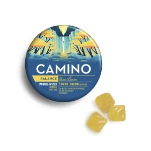 Camino - Yuzu Lemon (Balance) 1:1 THC:CBD - 20pk - 100mg